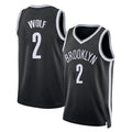 Brooklyn #2 Wolf Player Basketball Sleeveless Black Jersey Danny For Adult Youth