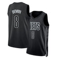 Brooklyn #8 Demin Player Basketball Sleeveless Black Jersey Egor For Adult Youth