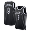 Brooklyn #9 Jefferson Player Basketball Sleeveless Black Jersey Joshua For Adult Youth