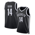 Brooklyn #14 Ellis Player Basketball Sleeveless Black Jersey Keon For Adult Youth