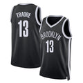 Brooklyn #13 Traore Player Basketball Sleeveless Black Jersey Nolan For Adult Youth