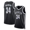 Brooklyn #34 Bilodeau Player Basketball Sleeveless Black Jersey Tyler For Adult Youth