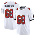 Tampa Bay #68 Bredeson Player Football V Neck Short Sleeve Jersey White Ben For Men Youth Women Gift