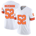 Tampa Bay #52 Rozeboom Player Football V Neck Short Sleeve White Jersey Christian For Men Youth Women Gift
