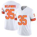 Tampa Bay #35 Melifonwu Player Football V Neck Short Sleeve White Jersey Ifeatu For Men Youth Women Gift