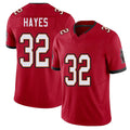 Tampa Bay #32 Hayes Player Football V Neck Short Sleeve Red Jersey Josh For Men Youth Women Gift