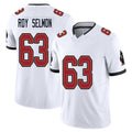 Tampa Bay #63 Roy Selmon Player Football V Neck Short Sleeve Jersey White Lee For Men Youth Women Gift