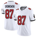 Tampa Bay #87 Gronkowski Player Football V Neck Short Sleeve Jersey White Rob For Men Youth Women Gift
