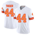 Tampa Bay #44 Tucker Player Football V Neck Short Sleeve White Jersey Sean For Men Youth Women Gift