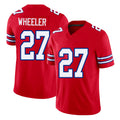 Buffalo #27 Wheeler Player Football V Neck Short Sleeve Red Jersey Ian For Men Youth Women Gift