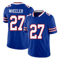 Buffalo #27 Wheeler Player Football V Neck Short Sleeve Royal Jersey Ian For Men Youth Women Gift
