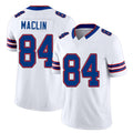 Buffalo #84 Maclin Player Football V Neck Short Sleeve White Jersey Ja'Mori For Men Youth Women Gift