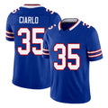 Buffalo #35 Ciarlo Player Football V Neck Short Sleeve Royal Jersey Jimmy For Men Youth Women Gift