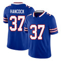 Buffalo #37 Hancock Player Football V Neck Short Sleeve Royal Jersey Jordan For Men Youth Women Gift