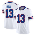 Buffalo #13 Bell Player Football V Neck Short Sleeve White Jersey Skyler For Men Youth Women Gift