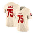 Arizona #75 Christian Player Football V Neck Short Sleeve Natural Rivalries Jersey Jones For Men Youth Women Gift