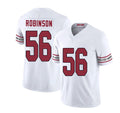 Arizona #56 Darius Player Football V Neck Short Sleeve White Jersey Robinson For Men Youth Women Gift