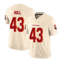 Arizona #43 Evan Player Football V Neck Short Sleeve Natural Rivalries Jersey Hull For Men Youth Women Gift