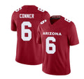 Arizona #6 James Player Football V Neck Short Sleeve Red Jersey Conner For Men Youth Women Gift