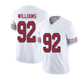 Arizona #92 Jonah Player Football V Neck Short Sleeve White Jersey Williams For Men Youth Women Gift