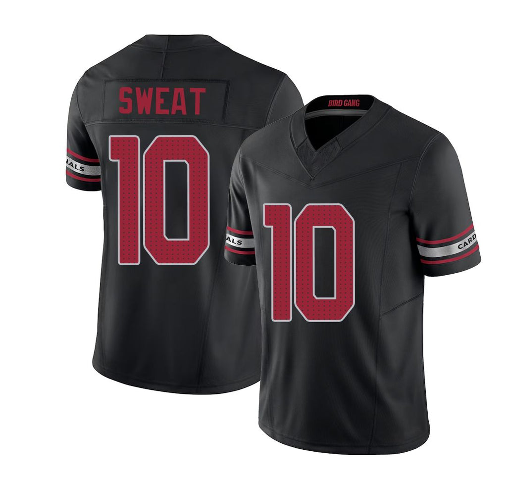 Arizona #10 Josh Player Football V Neck Short Sleeve Black Jersey Sweat For Men Youth Women Gift