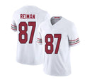 Arizona #87 Tip Player Football V Neck Short Sleeve White Jersey Reiman For Men Youth Women Gift