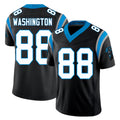 Carolina #88 Washington Player Football V Neck Short Sleeve Black Jersey Casey For Men Youth Women Gift