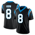 Carolina #8 Horn Player Football V Neck Short Sleeve Black Jersey Jaycee For Men Youth Women Gift