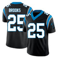 Carolina #25 Brooks Player Football V Neck Short Sleeve Black Jersey Jonathon For Men Youth Women Gift