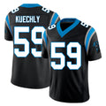 Carolina #59  Kuechly Player Football V Neck Short Sleeve Black Jersey Luke For Men Youth Women Gift