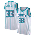 Charlotte #33 McNeeley Player Basketball Sleeveless White Jersey Liam For Adult Youth