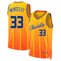 Charlotte #33 McNeeley Player Basketball Sleeveless Yellow Jersey Liam For Adult Youth