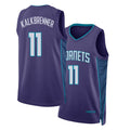 Charlotte #11 Kalkbrenner Player Basketball Sleeveless Purple Jersey Ryan For Adult Youth