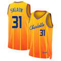 Charlotte #31 Salaun Player Basketball Sleeveless Yellow Jersey Tidjane For Adult Youth