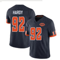Chicago #92 Hardy Football V Neck Short Sleeve Navy Jersey Daniel For Men Youth Women Gift