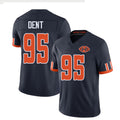 Chicago #95 Dent Football V Neck Short Sleeve Navy Jersey Richard For Men Youth Women Gift