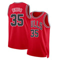 Chicago #35 Okoro Player Basketball Sleeveless Red Jersey Isaac For Adult Youth