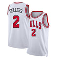Chicago #2 Sellers Player Basketball Sleeveless White Jersey Jaylin For Adult Youth