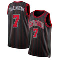 Chicago #7 Dillingham Player Basketball Sleeveless Black Jersey Rob For Adult Youth