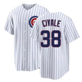 Chicago C #38 Civale Player Baseball Short Sleeve White Jersey Aaron For Men Women Youth Gift