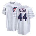 Chicago C #44 Rizzo Player Baseball Short Sleeve White Jersey Anthony For Men Women Youth Gift