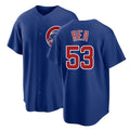 Chicago C #53 Rea Player Baseball Short Sleeve Royal Jersey Colin For Men Women Youth Gift