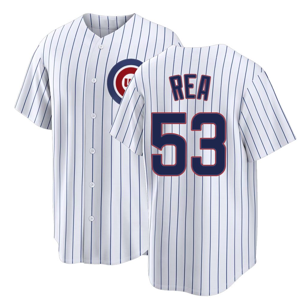 Chicago C #53 Rea Player Baseball Short Sleeve White Jersey Colin For Men Women Youth Gift