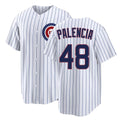 Chicago C #48 Palencia Player Baseball Short Sleeve White Jersey Daniel For Men Women Youth Gift