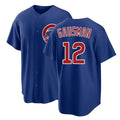 Chicago C #12 Gausman Player Baseball Short Sleeve Royal Jersey Kevin For Men Women Youth Gift