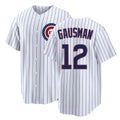 Chicago C #12 Gausman Player Baseball Short Sleeve White Jersey Kevin For Men Women Youth Gift