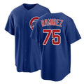 Chicago C #75 Ramírez Player Baseball Short Sleeve Royal Jersey Pedro For Men Women Youth Gift