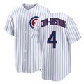 Chicago C #4 Crow-Armstrong Player Baseball Short Sleeve White Jersey Pete For Men Women Youth Gift