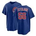 Chicago C #56 Zeferjahn Player Baseball Short Sleeve Royal Jersey Ryan For Men Women Youth Gift