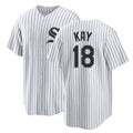 Chicago W #18 Kay Player Baseball Short Sleeve White Jersey Anthony For Men Women Youth Gift